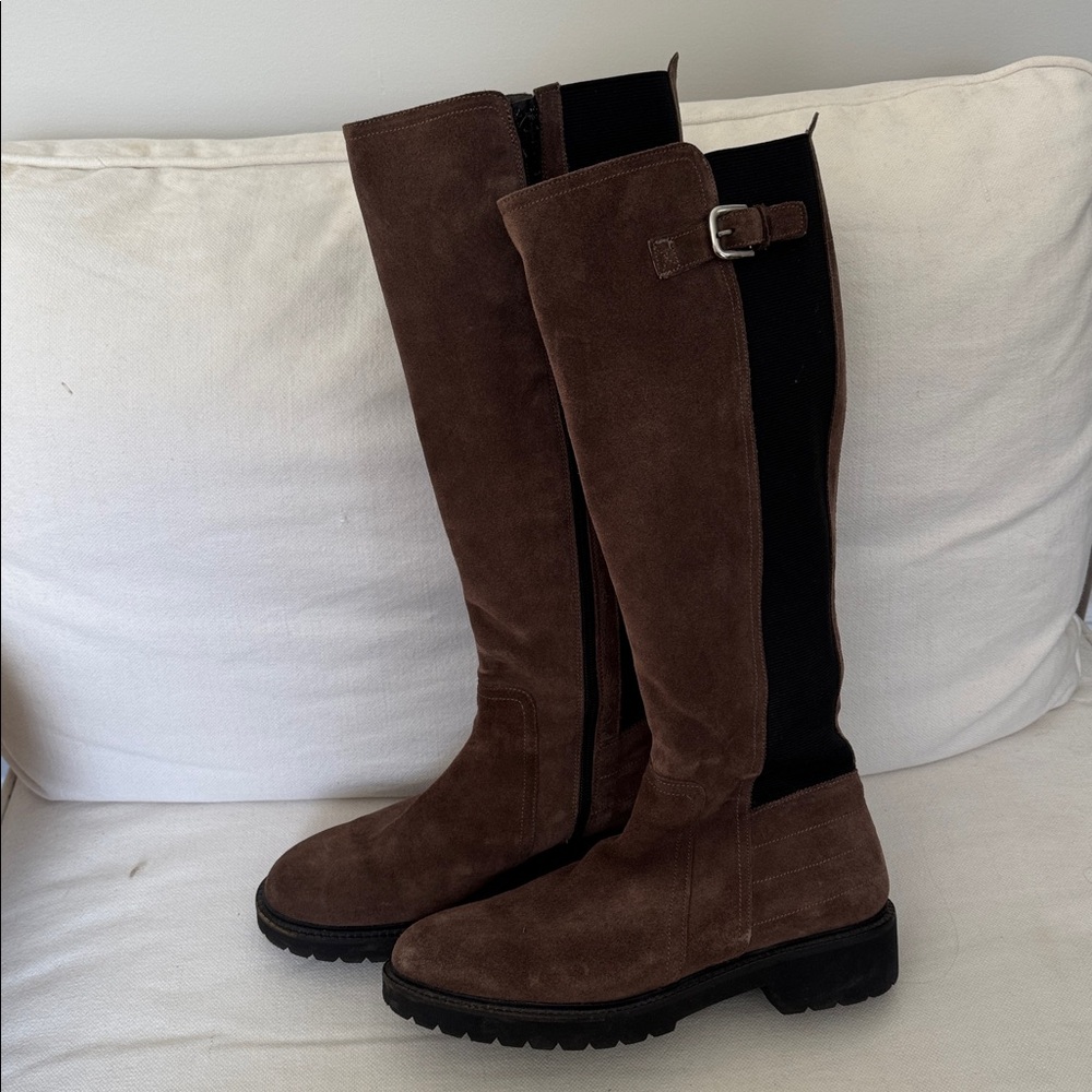 Women's  Italian suede Boots - Picture 3 of 7
